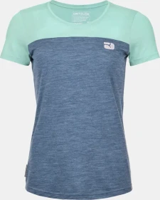 Ortovox 150 Cool Logo Funktionsshirt kurzarm ice waterfall (Damen)