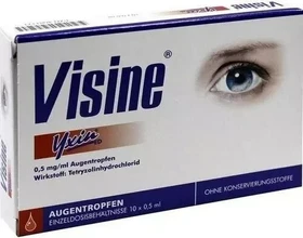 Johnson & Johnson Visine Yxin Augentropfen, 5ml (10x 0.5ml)