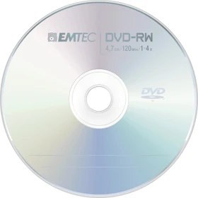 Emtec DVD-RW 4.7GB, 4x,  10er Spindel