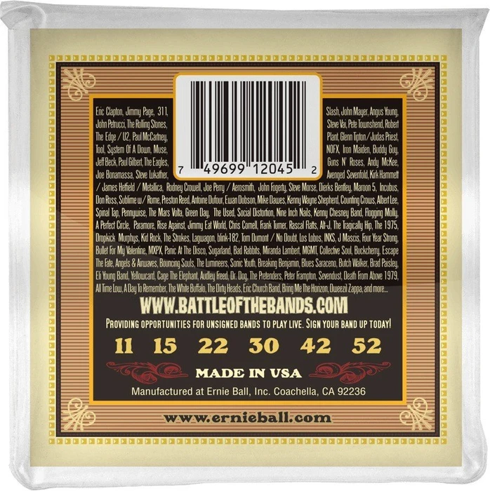 Ernie Ball Earthwood 80/20 Bronze Silk and Steel Soft