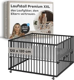 Sämann Laufgitter Premium Kollektion 121x121cm black edition