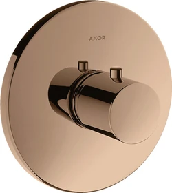 Hansgrohe Axor Uno Thermostat HighFlow polished red gold