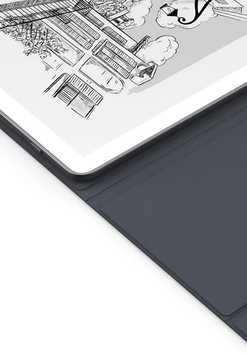 Amazon Folio Schutzhülle für Kindle Scribe, PU, graphit