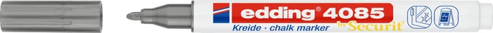 edding 4085 Kreidemarker silber, 10er-Pack
