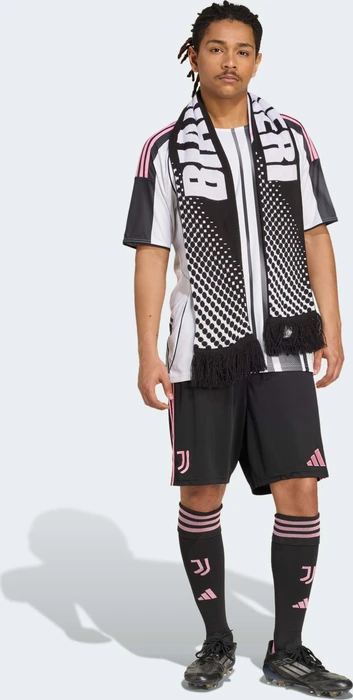 adidas Juventus Turin 2025/2026 Heimshorts schwarz/weiß (Herren)