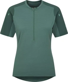 Rab Cinder Tract Shirt Trikot kurzarm green slate/eucalyptus (Damen)