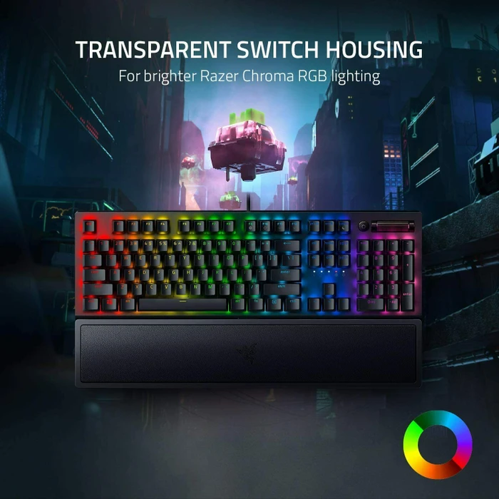 Razer BlackWidow V3, Razer YELLOW, USB, ND
