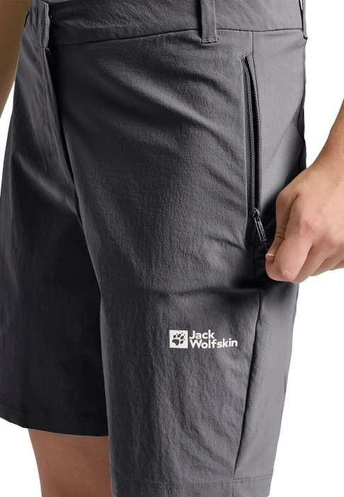 Jack Wolfskin Hikeout Hose kurz schwarz (Herren)