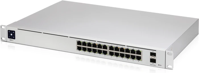 Ubiquiti UniFiSwitch Pro 24 Rackmount Gigabit Managed Switch, 24x RJ-45, 2x SFP+