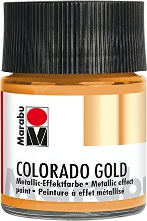 Marabu Colorado Gold Effektfarbe, rotgold metallic, 50ml