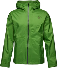Black Diamond Treeline Rain Shell Funktionsjacke bottle green (Herren)