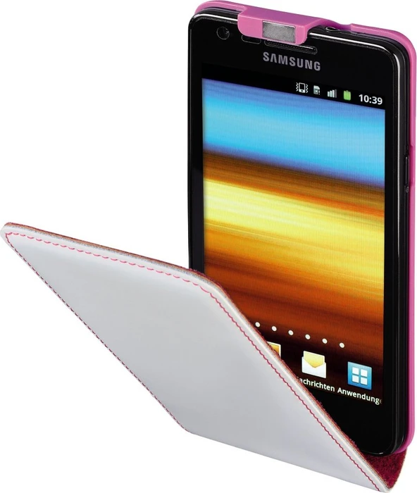 Hama Guard Case für Samsung Galaxy S2 weiß/pink