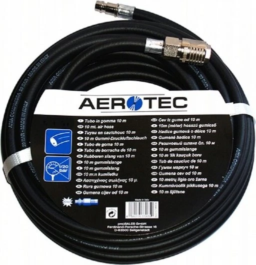 Aerotec Druckluft-Schlauch, 9mm x 10m