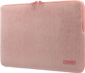 Tucano Velluto Sleeve für MacBook 14" rosa