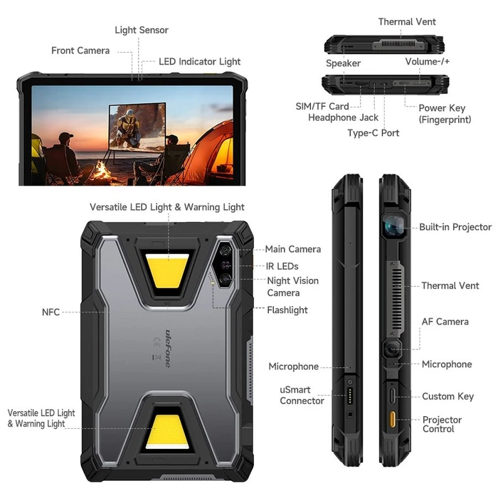 Ulefone Armor Pad 5 Ultra, 12GB RAM, 512GB, 5G (6975326660716) – Bild 9