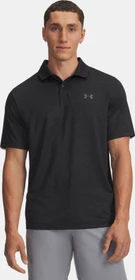 Under Armour Matchplay Printed Poloshirt kurzarm black/anthracite/pitch gray (Herren)