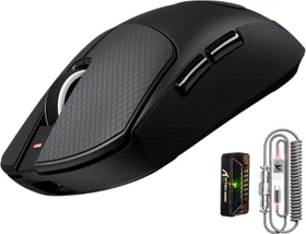Attack Shark X8 Ultra 8KHz Tri-mode Wireless Gaming Mouse, schwarz, inkl. Grip Tape, USB/Bluetooth