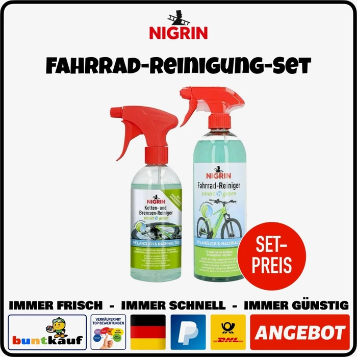 Nigrin smart 'n green Ketten- & Bremsenreiniger 500ml