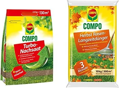 Compo Herbst Rasen-Langzeitdünger, 10kg
