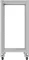 Lanberg Open Rack Series 19" Open Frame Rack 22HE, 4-Pfosten, mit Rollen, Flat Pack, tiefenverstellbar, 550-790mm, RAL 7035, 1000mm tief Vorschaubild
