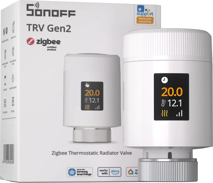 Sonoff TRV Gen2 Heizkörperthermostat , Heizungssteuerung