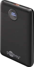 Wentronic Goobay Powerbank kompakt 10000mAh schwarz