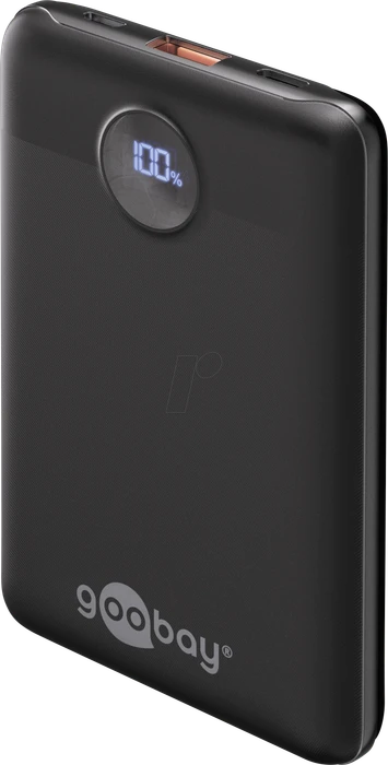 Wentronic Goobay Powerbank kompakt 10000mAh schwarz