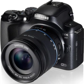 Samsung NX20 mit Objektiv NX 18-55mm 3.5-5.6 OIS II i-Function