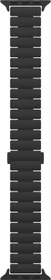 Peter Jäckel Armband Elite Strap für Apple Watch 44mm/45mm/46mm/49mm schwarz