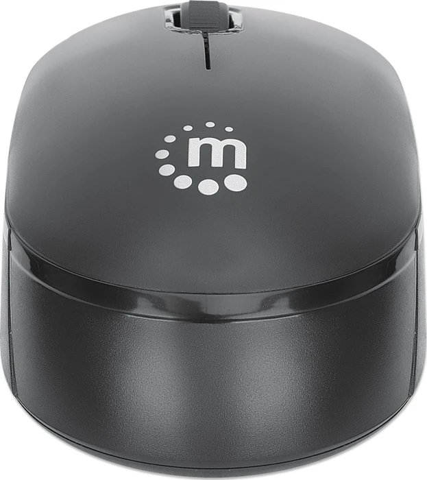 Manhattan Wireless Performance Maus III schwarz, USB