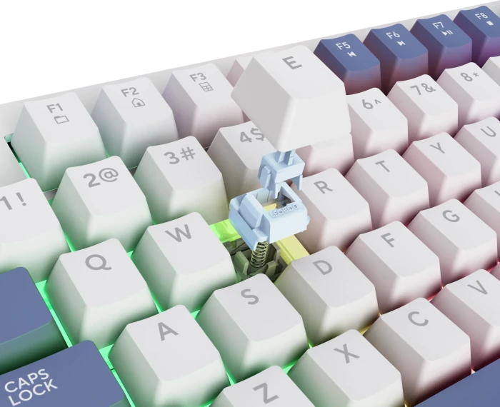 Trust Gaming GXT 872 Xyra TKL, LEDs RGB, hot-swap, LEOBOG Seiya Star Vector, USB, US