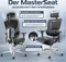 Clouvou MasterSeat Bürostuhl, schwarz Vorschaubild