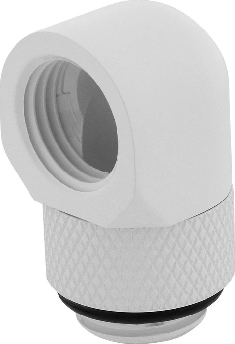 Corsair Hydro X Series XF Hardline, Winkeladapter 90° G1/4", weiß, 2er-Pack
