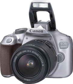 Canon EOS 1300D grau mit Objektiv EF-S 18-55mm 3.5-5.6