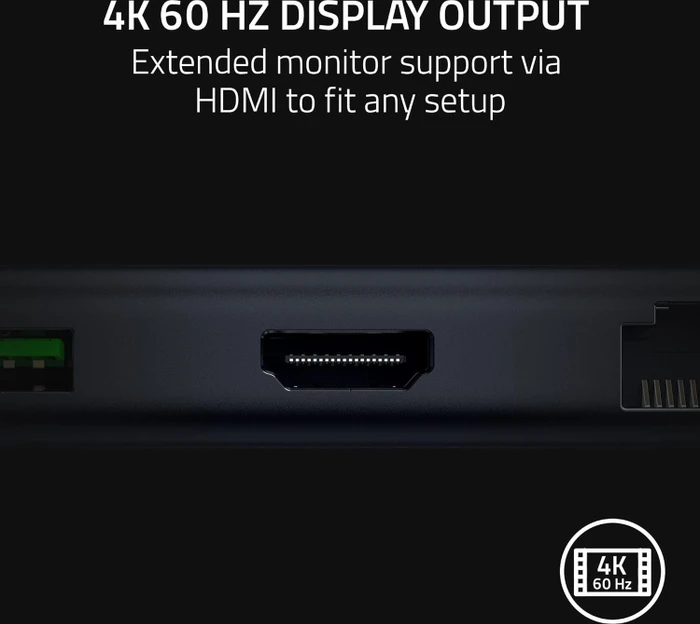 Razer USB-C Dock, schwarz, USB-C 3.1 [Stecker]