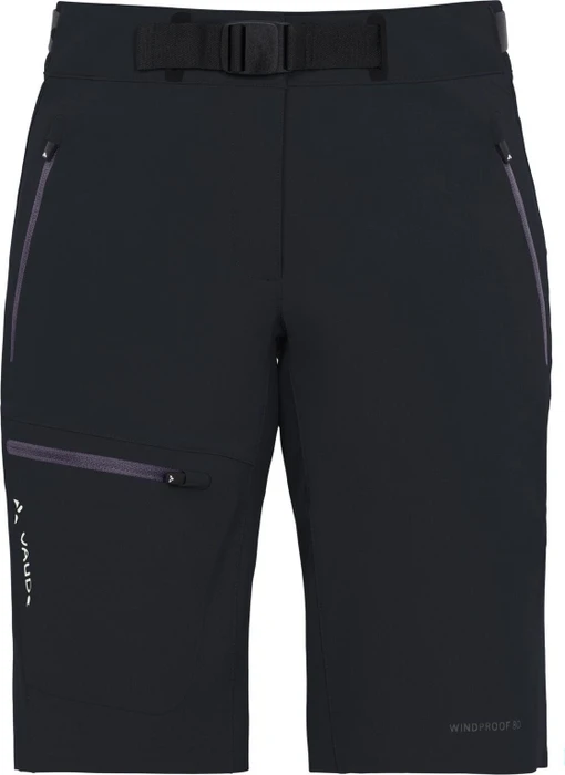 Vaude Badile Hose kurz schwarz (Damen)