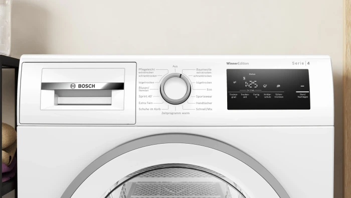Bosch Serie 4 WTH85VWJN Wärmepumpentrockner