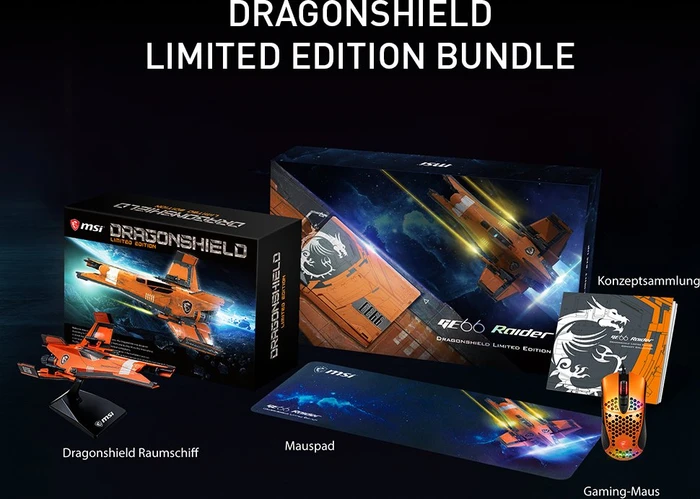 MSI GE66 10SFS Raider, Dragonshield Limited Edition, Core i9-10980HK, 16GB RAM, 1TB SSD, GeForce RTX 2070 SUPER, DE