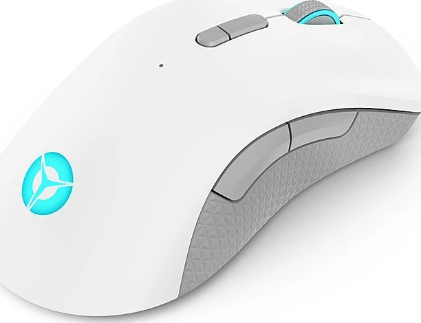 Lenovo Legion M600 Wireless Gaming Mouse, weiß/grau, USB/Bluetooth