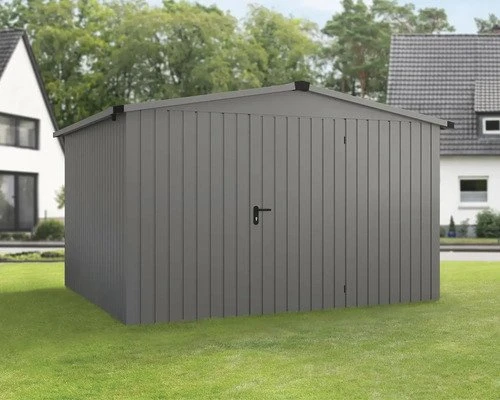 EcoStar Euroline Trend ESD14 Gerätehaus graualuminium