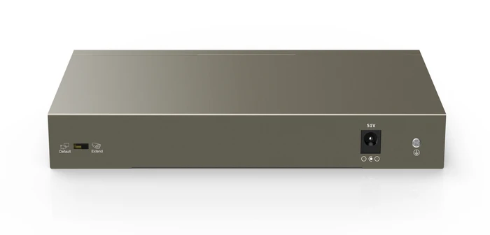 Tenda TEF1100 Desktop Switch, 9x RJ-45, 58W PoE+