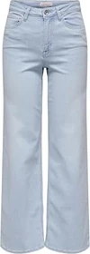 ONLY Madison High Wide Jeans light blue bleached denim (Damen)
