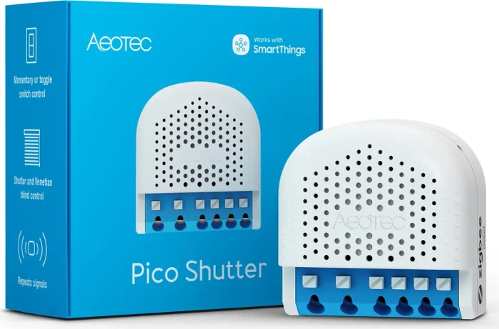 Aeotec Pico Shutter, Motorsteuerung, Schaltaktor