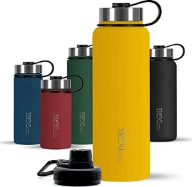 720°DGREE noLimit Steel Insulated Isolierflasche 710ml lemon yellow