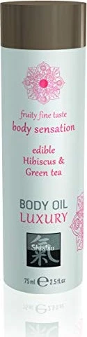 HOT Body Oil Luxury Hibiscus & Green Tea Massageöl, 75ml