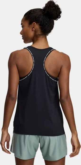 Under Armour Mesh Tank Top Funktionsshirt ärmellos schwarz/weiß (Damen)