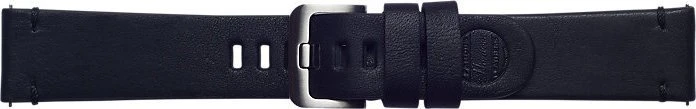Samsung Lederarmband Essex 22mm für Galaxy Watch schwarz
