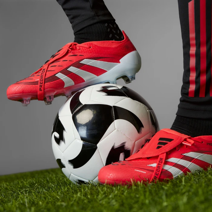 adidas Predator Elite Fold-Over Tongue FG lucid red/core white/core black