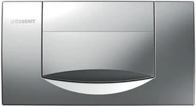 Geberit 200F Betätigungsplatte für Spül-Stopp-Spülung, mattverchromt