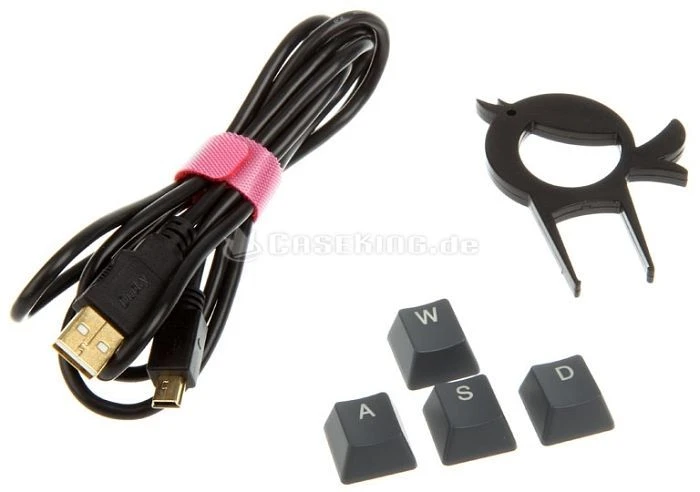 Ducky Shine 3, LEDs grün, MX Brown, USB, DE